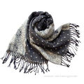 Scarf, Made of 100% Acrylic, Soft Texture, Customized Designs are Accepted, Weighs 225g